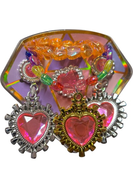 Prenses Elmas Kutusunda Takı Seti