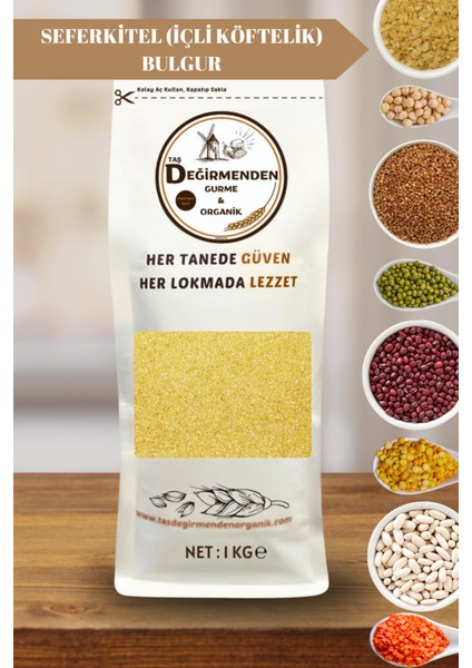 Atalık Seferkitel (Içli Köftelik) Bulgur - 1 Kilo