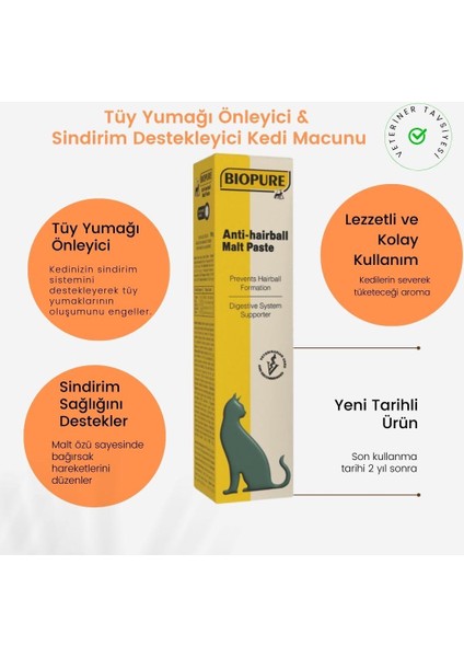 Anti-Hairbal (Kedi Tüy Yumağı Önleyici)