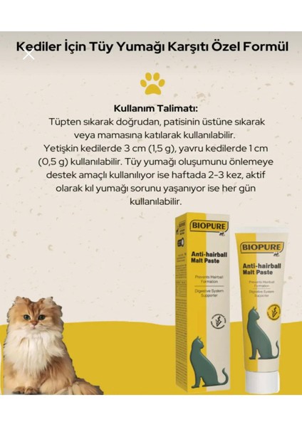 Anti-Hairbal (Kedi Tüy Yumağı Önleyici) indirimleri