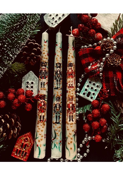 Fındıkkıran-Kurşun Asker Mum Seti 3’lü