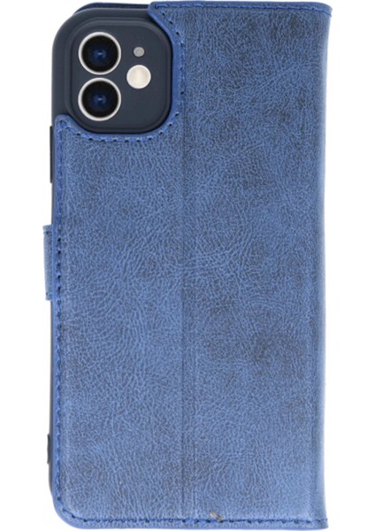 iPhone 11 Kılıf Trend S Plus Kapaklı Kılıf - Lacivert fırsatları