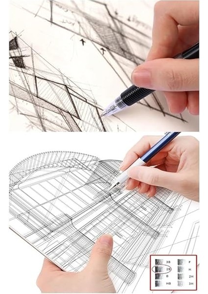 Ucu 120 Li 0.7 mm 2b 1 Adet Çoklu Versatil Kalem Uç Mekanik Uçlu Otomatik Kurşun Mikro Kalem Ucu 60 mm Yumuşak modelleri
