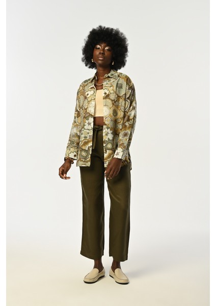 Kadın Desenli Gömlek modelleri