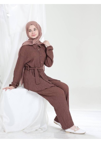 Arlina Kız Çocuk Takım Kahverengi fiyatları