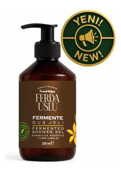 Fermente Duş Jeli - Ylang Ylang Özlü 250 ml
