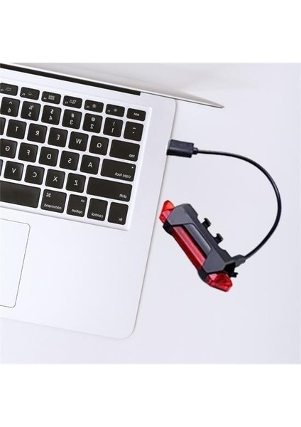 USB Şarj Edilebilir Parlak Bisiklet LED Lamba Su Geçirmez Güvenlik Uyarı Arka Lamba Işığı