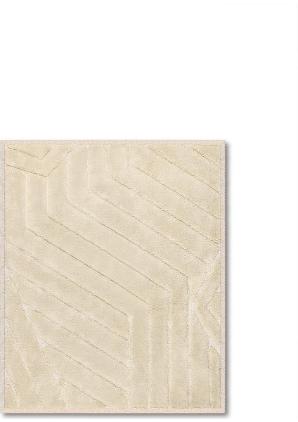 Way Doğal Pamuklu 2'li Banyo Paspas Seti 50X60+60X100 Beıge modelleri