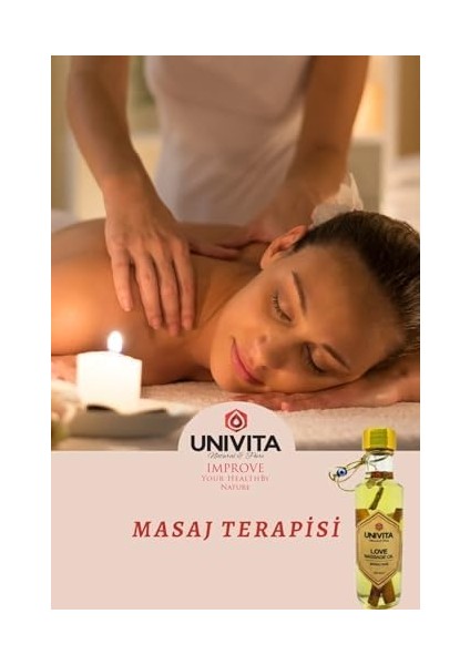 Univita Love Afrodizyak Aromaterapi Masaj Yağı Cilt Besleyici Nemlendirici Bitkisel Vücut Body Oil 100 ml modelleri