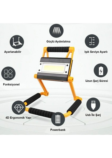 1300 Lümen Güçlü Aydınlatma Watton WT-328 fiyatları