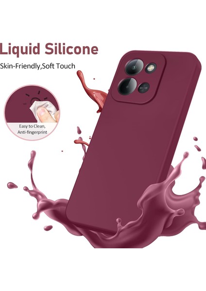 Xiaomi Redmi 15C Kılıf Kamera Korumalı Yumuşak Renkli Mat Silikon + 9h Ekran Koruyucu Cam 2in1 Set fiyatları