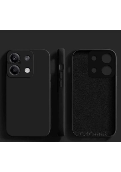 Xiaomi Redmi 15C Kılıf Lansman Kamera Korumalı Içi Süet Kadife Yumuşak Renkli Silikon Mat Hisli