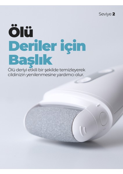 BCM-1138T LED Ekran Göstergeli Turbo Modlu Su Geçirmez Ayak Bakım Törpü Makinesi modelleri