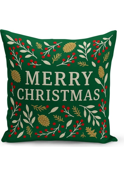 Yılbaşı Serisi Çift Tarafı Dijital Baskılı 4'lü Kırlent Kılıfı Seti (Christmas Noel Cushion Cover) fiyatları