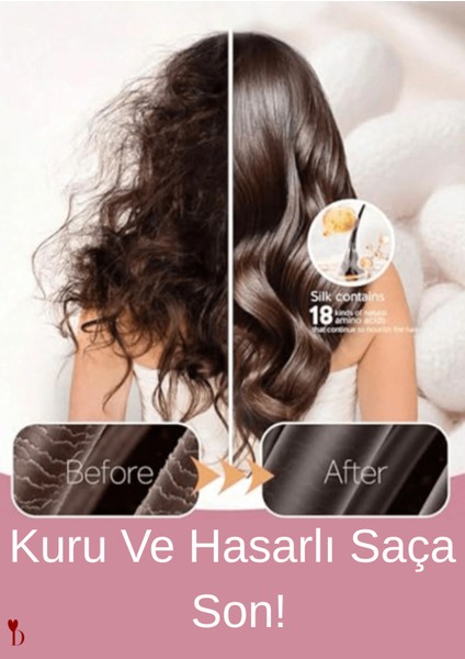 3'lü Saç Bakım Seti | 3D Saç Fırçası + Saten Bone + Masaj Aleti | Saç Dökülmesine Karşı Etkili!