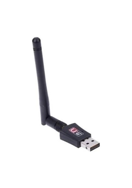 Mini Modem Nano Antenli Kablosuz 600 Mbps USB 20 Kablosuz Ağ Dağıtıcı Alıcı Wireless Adaptör ( Lisinya )