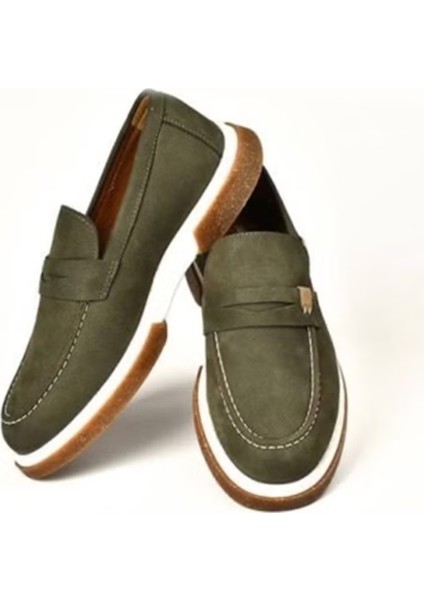 Erkek 2969802 Nubuk Ayakkabı - Haki