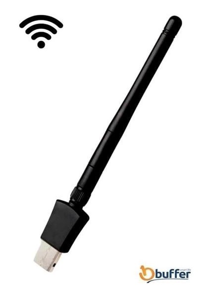 Mini Modem Nano Antenli Kablosuz 600 Mbps USB 20 Kablosuz Ağ Dağıtıcı Alıcı Wireless Adaptör ( Lisinya )