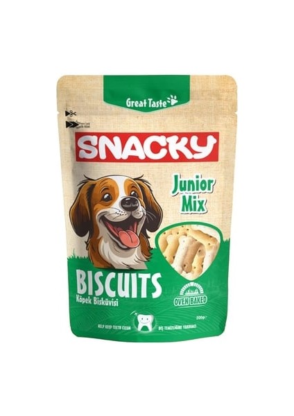 Junior Mix Köpek Bisküvisi 200 Gr*2