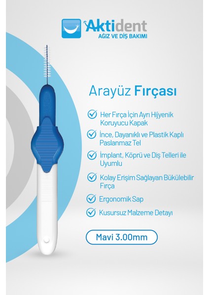 Arayüz Fırça Seti Mavi 25'li fiyatları