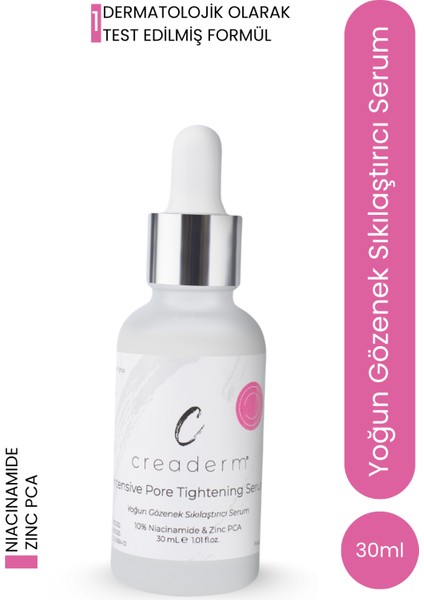 Yoğun Gözenek Sıkılaştırıcı Serum (10% Niacinamide & Zinc Pca)
