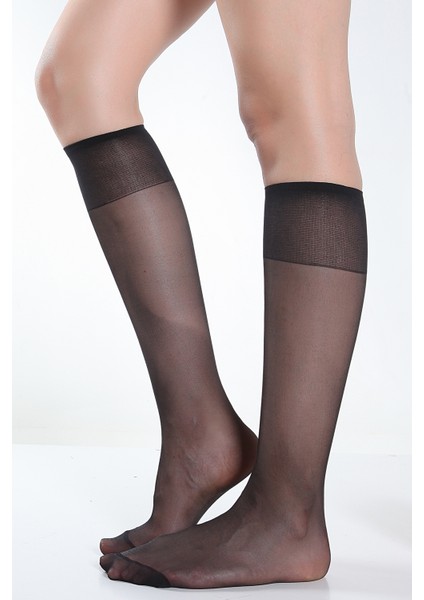 Likralı Dizaltı Çorap 5'li Paket fırsatları