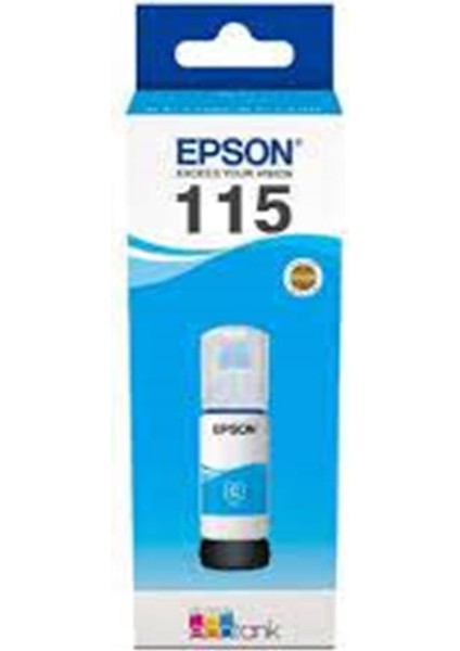 115 Cyan Mavi Şişe Mürekkep T07D24A L8160-L8180