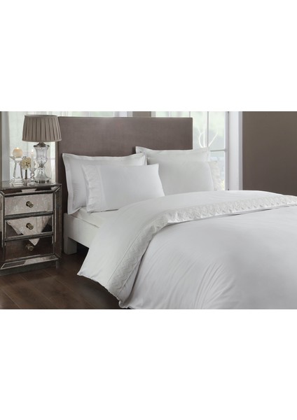 Saten Delüx Çift Kişilik Nevresim Takımı