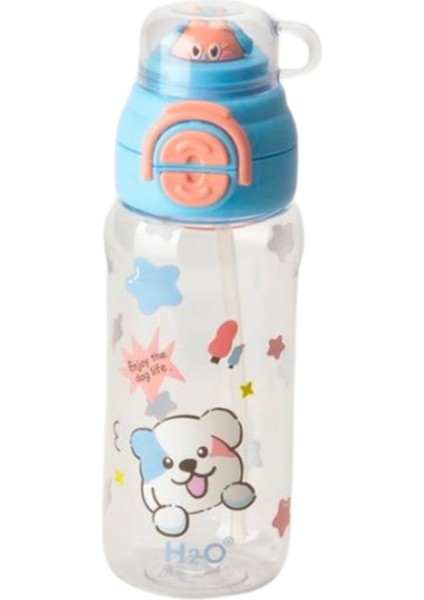 H2O Sevimli Desenli Polikarbon Matara 650 ml