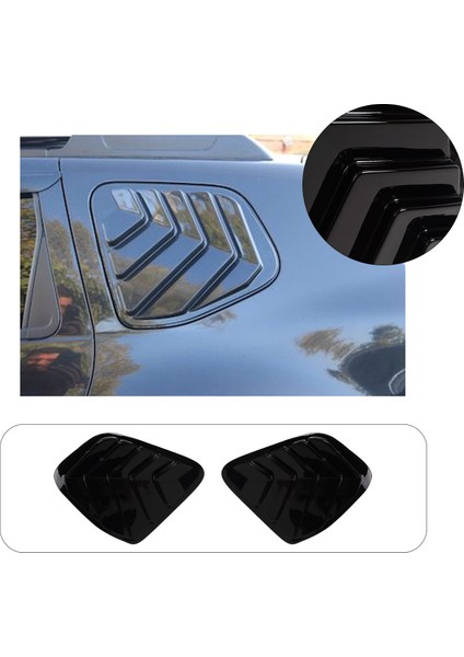 Dacia Duster Uyumlu 2010-2017 Abs Kelebek Cam 2 Parça