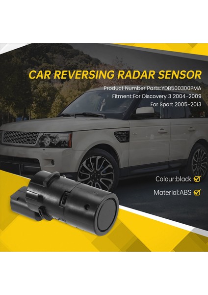 Araç Geri Vites Radar Sensörü Park Sensörleri YDB500300PMA (Yurt Dışından) fırsatları