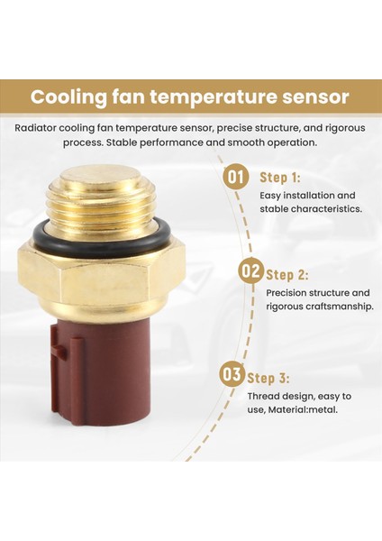 Honda Civic 1992-2005 1.3l Için Radyatör Soğutma Fanı Anahtar Sensörü (Yurt Dışından) fırsatları