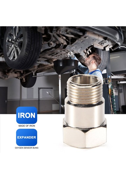 Gaz Akış Ek Parçalı Evrensel O2 Oksijen Sensörü Bağlantı Parçası Bung (Yurt Dışından) fırsatları