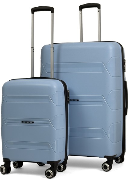 Lucas Polipropilen Kırılmaz Valiz, Kabin Boy&büyük Boy