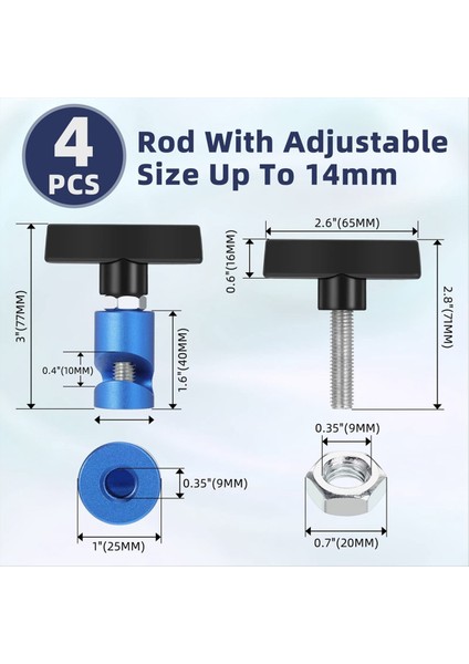 Araba Kaputu Destek Amortisör Kelepçesi Kaldırma Destek Kelepçesi 0,55 Inç Araba Çubuğu Için (Yurt Dışından) fiyatları