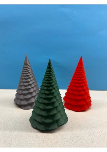 Dekoratif LED Işıklı Çam Ağacı 3 Adet Ağaç 16,5cm fiyatları