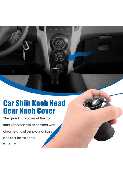 Toyota Yaris 2005-2010 Için 5 Hızlı mt Araba Vites Topuzu Kapağı (Yurt Dışından) fırsatları