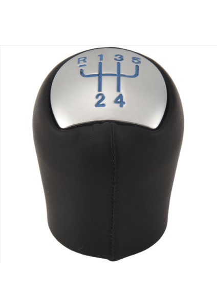 5 Hızlı Deri Manuel Araba Vites Topuzu Vites Kolu (Yurt Dışından)