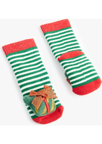 Yılbaşı Temalı Pamuklu Havlu Çorap fiyatları