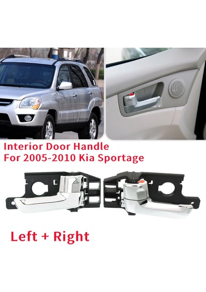 2005-2010 Kia Sportage Için Ön Veya Arka Sol Iç Kapı Kolu (Yurt Dışından) fiyatları