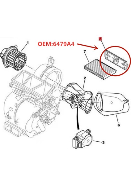 Peugeot 307, 308, 408, Citroen C4 Sega Triumph Filtre Kapağı Baffle'ı Için (Yurt Dışından) modelleri