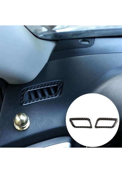 2 Adet Yumuşak Karbon Fiber Ön Gösterge Paneli Yan Hava Çıkışı Döşemesi (Yurt Dışından) fiyatları