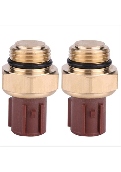 Honda Için 2 Adet Radyatör Soğutma Fanı Su Sıcaklık Sensörü Anahtarı (Yurt Dışından)