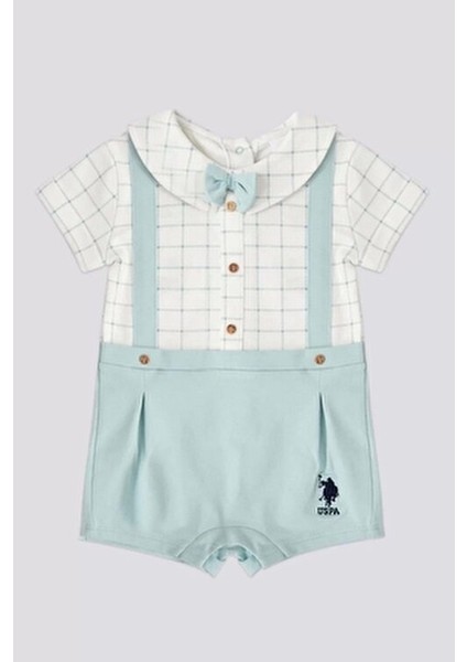 Lisanslı Bow Tie Yeşil Erkek Bebek Tulum fırsatları