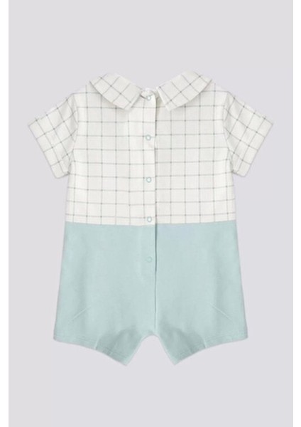 Lisanslı Bow Tie Yeşil Erkek Bebek Tulum