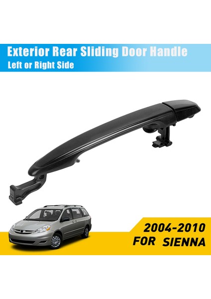 Toyota Sienna 2004-2010 Için Arka Sürgülü Kapı Kolu 69213-08020 (Yurt Dışından) fiyatları