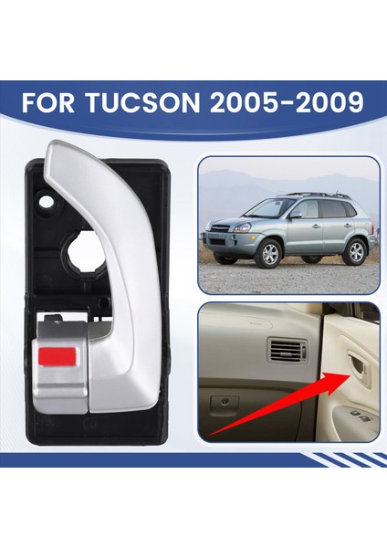 82610-2E000 826102E000 Hyundai Tucson Sol Iç Kapı Kolları (Yurt Dışından) indirimleri