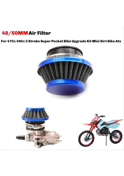 Motosiklet B Için Evrensel 48/50MM Hava Filtresi (Yurt Dışından) modelleri