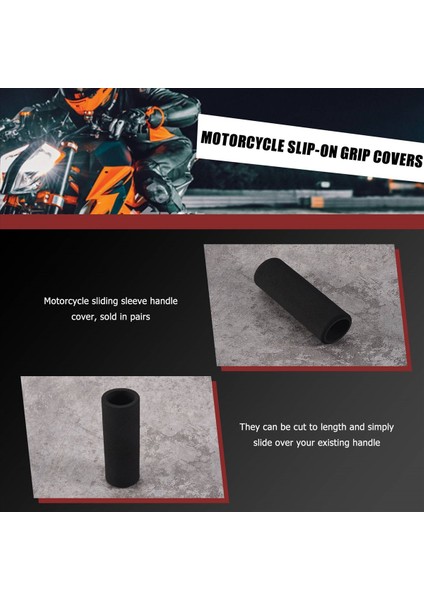2 Adet Motosiklet Slip-On Köpük Gidon Kılıfı Iç Çapı 2,7-3,0 cm (Yurt Dışından) modelleri