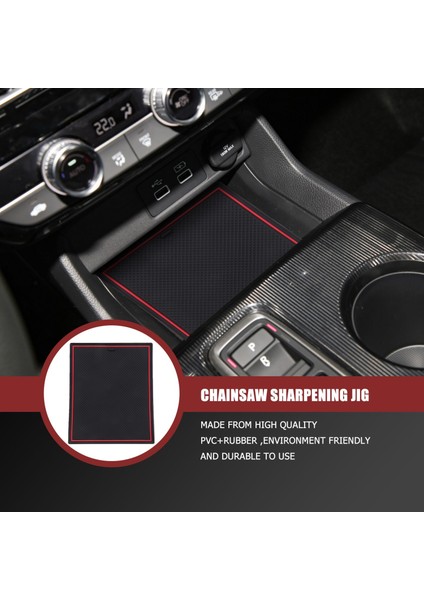 2022+ Honda Civic 11. Nesil Kapı Yuvası Minderi Kaymaz, Kırmızı (Yurt Dışından) fırsatları